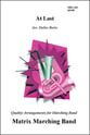 At Last Marching Band sheet music cover